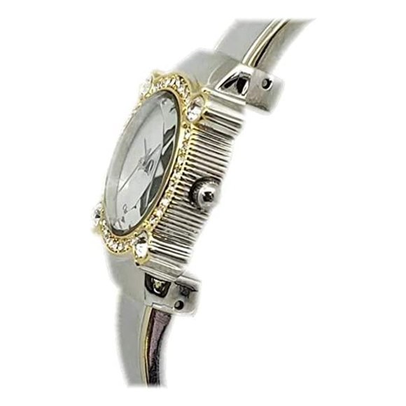 Charles Delon Dress/Formal Style Silver/Gold Watch